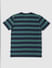 BOYS Green Striped T-shirt_388683+2