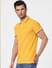 Yellow Polo Neck T-shirt_388753+3
