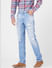 Light Blue Low Rise Liam Torn Skinny Jeans _388741+3