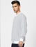 Grey Striped Varsity Sweatshirt_388750+3