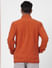 Orange Zip Up Fleece Jacket_388328+4