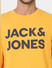 Yellow Logo Print Sweatshirt