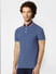 Blue Polo Neck T-shirt_388514+3