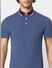 Blue Polo Neck T-shirt_388514+5