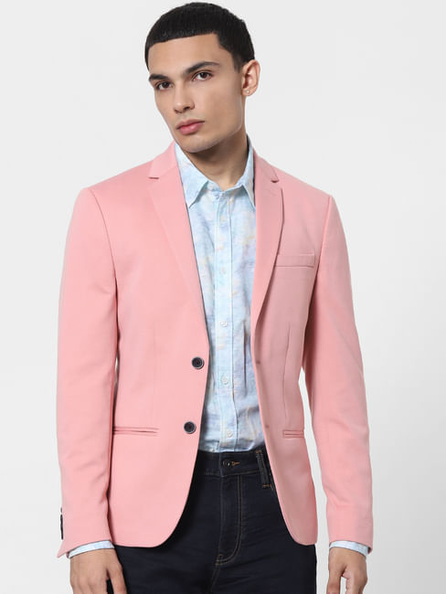 Pink Tailored Formal Blazer