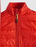 BOYS Red Sleeveless Puffer Winter Jacket_388600+3