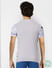 Grey Marble Print Crew Neck T-shirt_388491+4