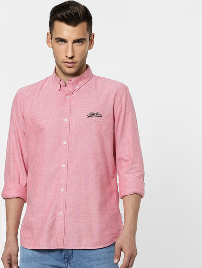 Pink Full Sleeves Shirt