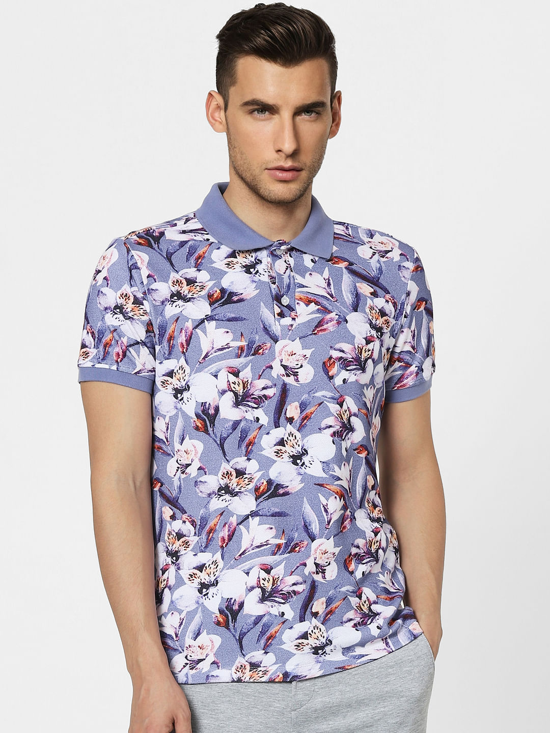 Polo floral for outlet men