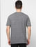 Grey Grain Effect Crew Neck T-shirt_387681+4