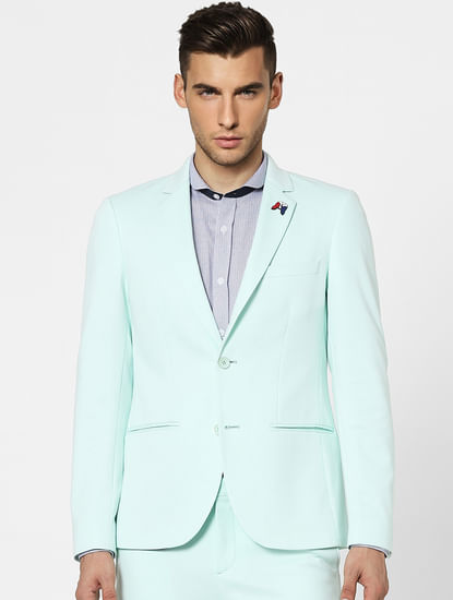 Green Formal Suit Blazer