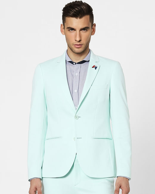 Green Formal Suit Blazer
