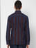 Blue Full Sleeves Striped Shirt_387644+4