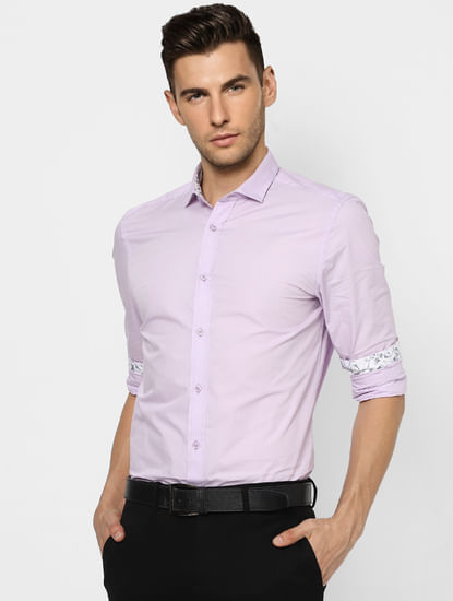 Purple Full Sleeves Shirt
