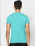 Light Blue Graphic Print Crew Neck T-shirt_387990+4