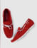 Red Suede Loafers_401361+2