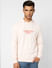 Pink Logo Print Hooded Sweatshirt_401370+2