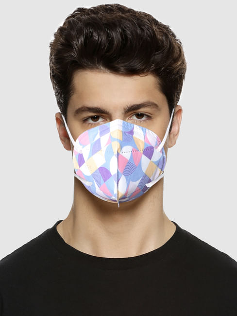 Pack of 3 All Over Print N95 Mask with PM 2.5 Filter