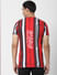JACK&JONES | COCA COLA Red Striped Logo Print Crew Neck T-shirt_386908+4