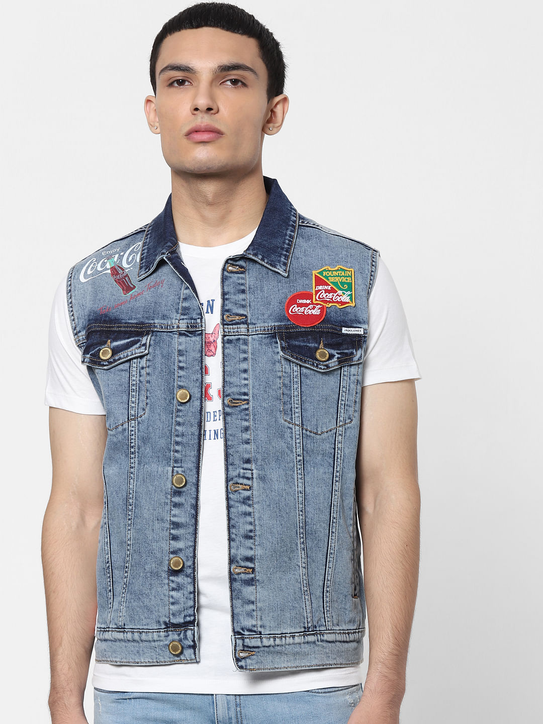 coca cola jean jacket