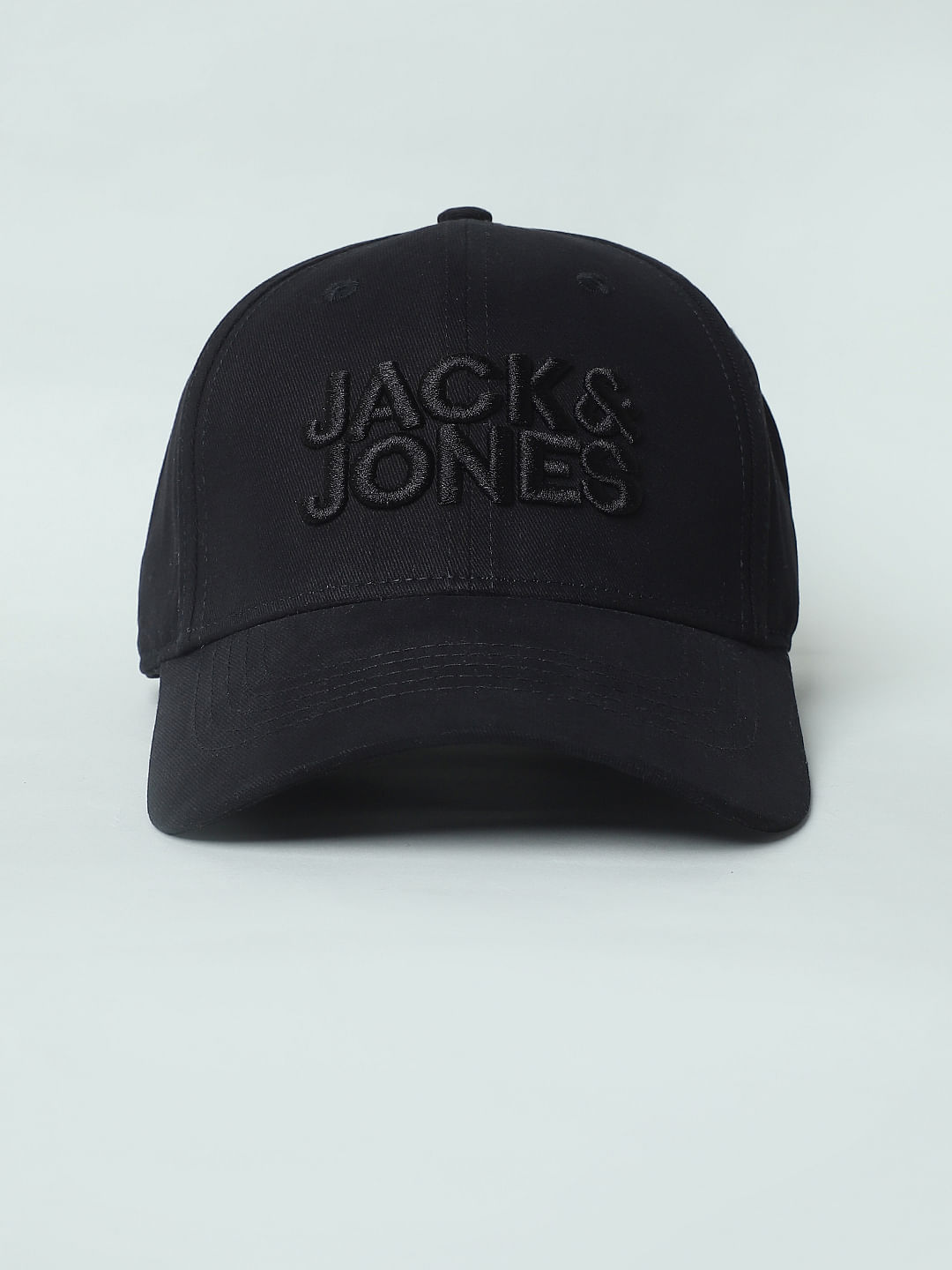 Black cap no sales logo