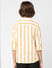 BOYS Orange Striped Full Sleeves Shirt_386383+4