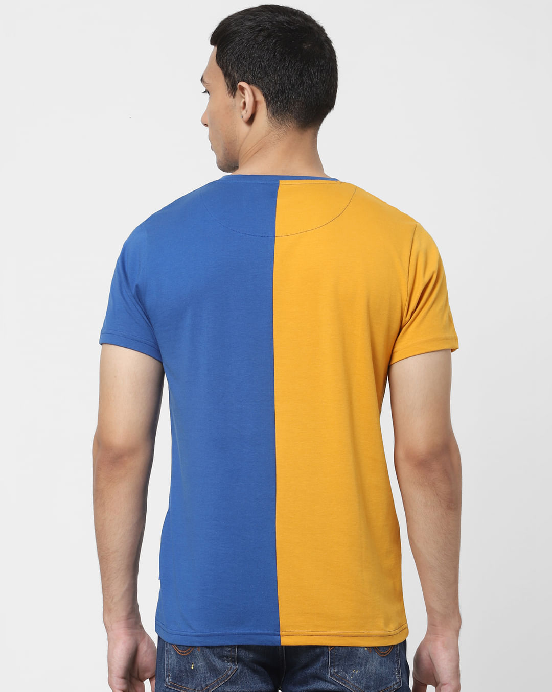 crew-neck-t-shirt-buy-men-yellow-graphic-print-t-shirt-online