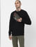 Black Quilted Sweatshirt_386795+1