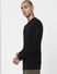 Black Quilted Sweatshirt_386795+3