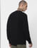 Black Quilted Sweatshirt_386795+4