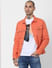 Orange Solid Jacket_386836+1