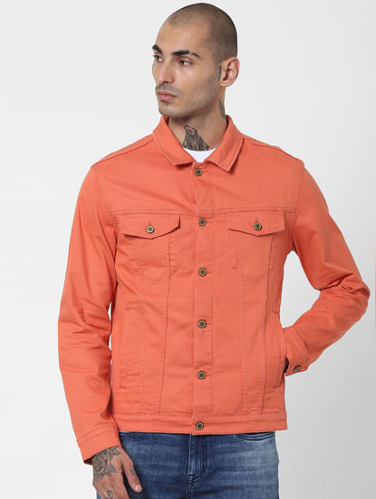 Orange Solid Jacket