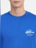 Blue Logo Print Sweatshirt_399752+5