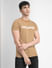 Brown Striped Crew Neck T-shirt_399756+2