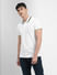 White Polo Neck T-shirt