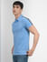 Blue Polo Neck T-shirt_399769+3