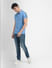 Blue Polo Neck T-shirt_399769+6