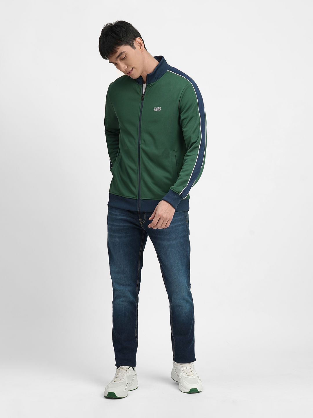 Picture track jacket outlet dark green