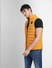 Yellow Puffer Vest Jacket_399793+3