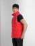 Red Puffer Vest Jacket_399798+3