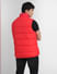Red Puffer Vest Jacket_399798+4