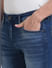 Dark Blue Low Rise Glenn Slim Fit Jeans_399810+5