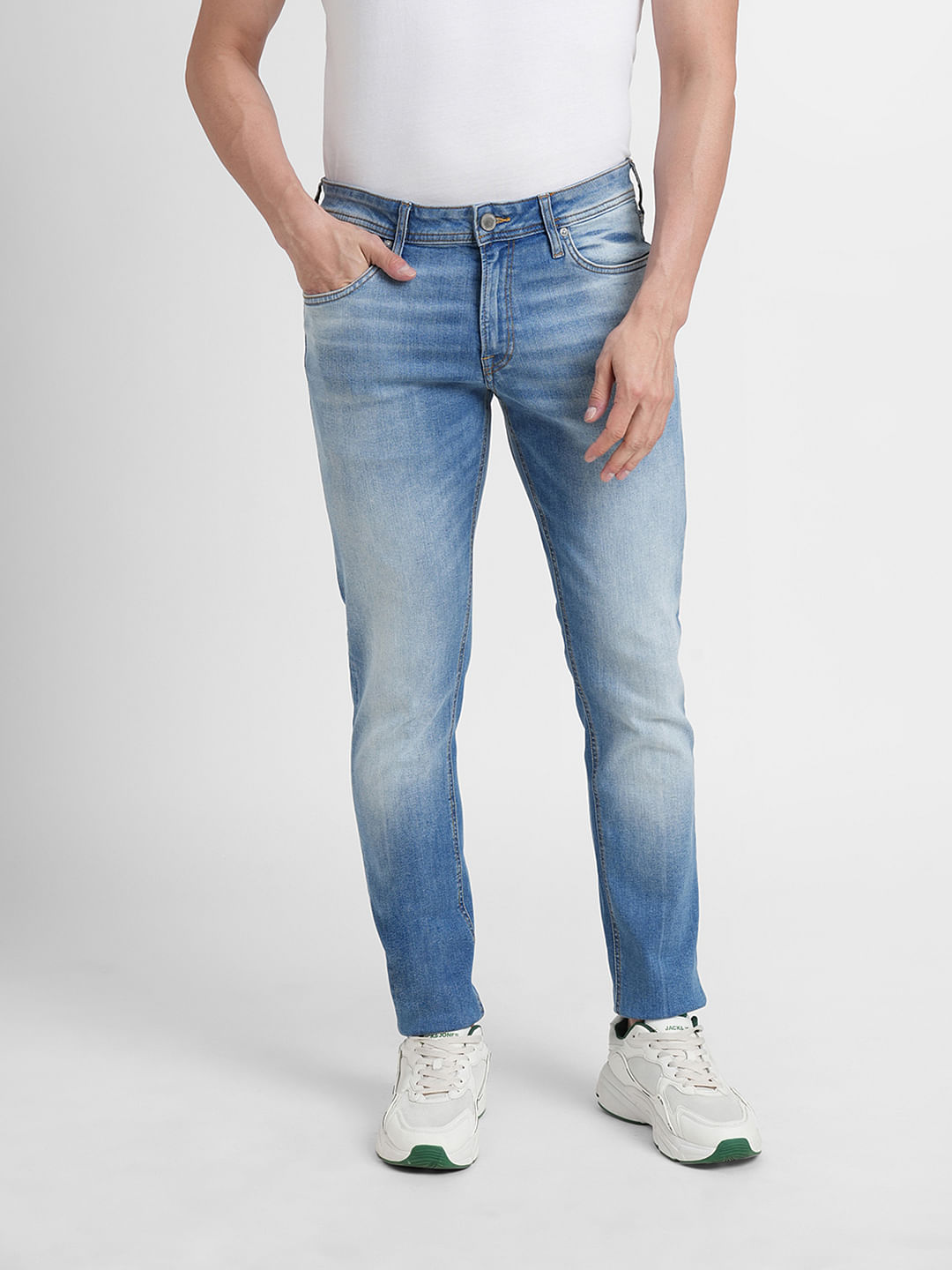 Buy Blue Jeans for Men by MEGHZ Online | Ajio.com