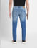 Light Blue Low Rise Distressed Ben Skinny Jeans_399825+4