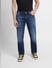 Blue Mid Rise Clark Regular Fit Jeans_399829+2