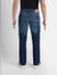 Blue Mid Rise Clark Regular Fit Jeans_399829+4