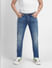 Blue Low Rise Glenn Slim Fit Jeans_399833+2