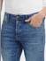 Blue Low Rise Glenn Slim Fit Jeans_399833+5