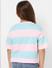 Kids Only X Felix Pink Colourblocked Printed T-shirt