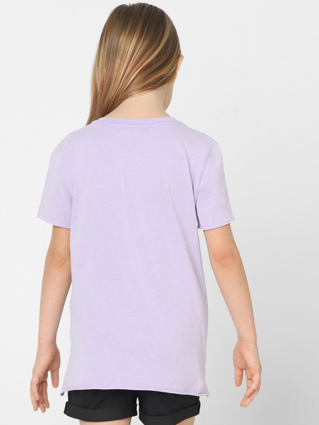 Girls purple hotsell t shirt